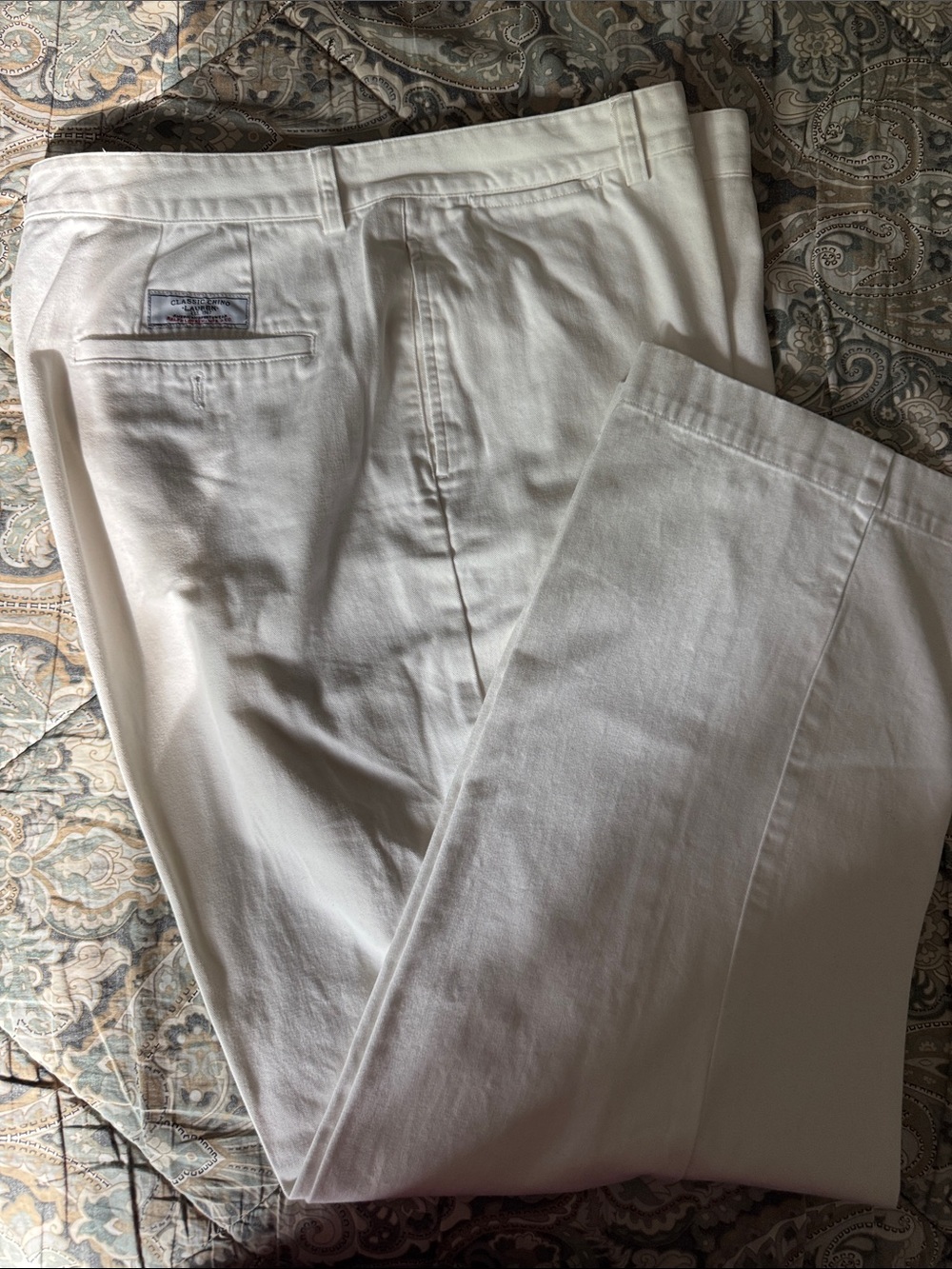 Ralph Lauren Women’s White Chino Pants
